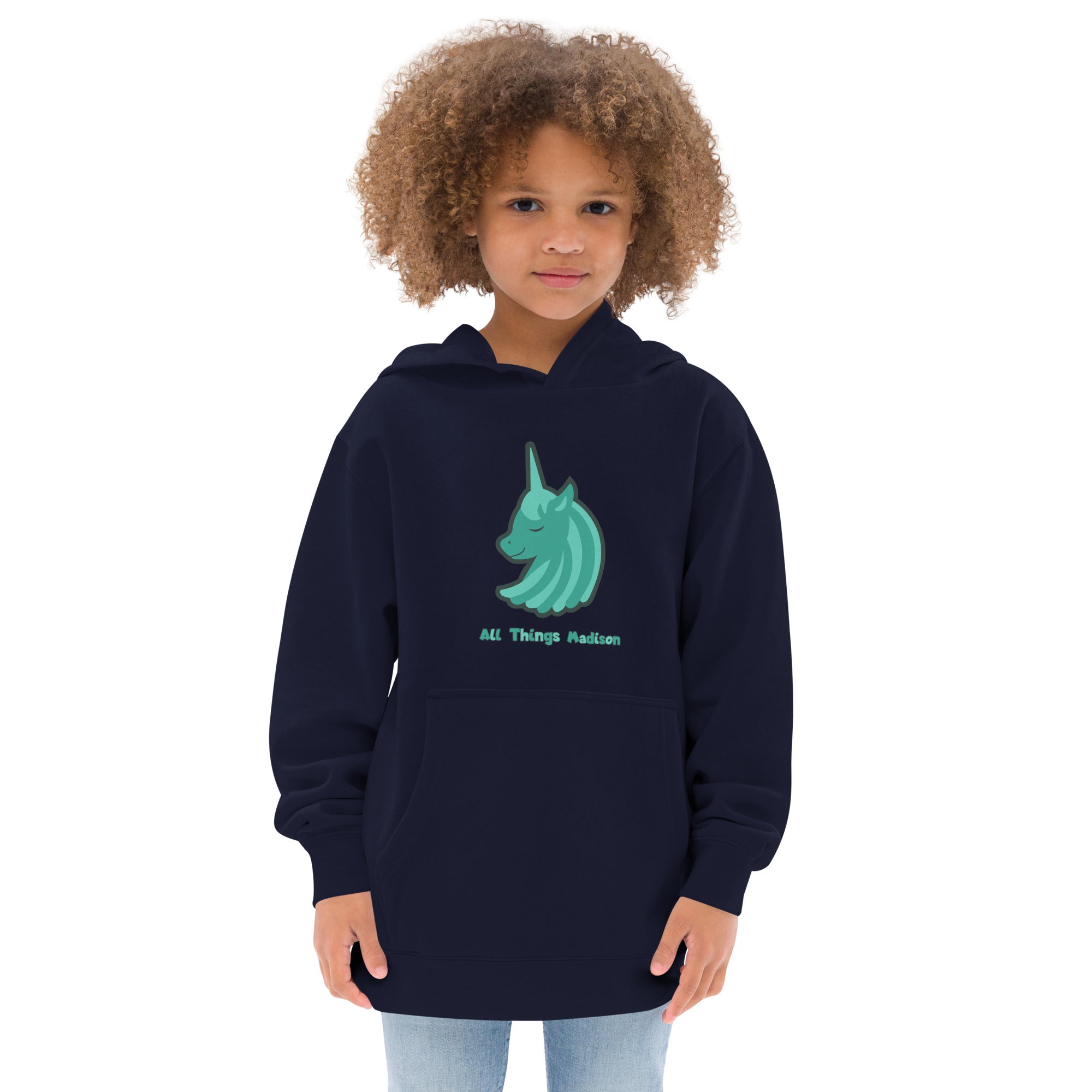 Unicorn 2025 fleece hoodie