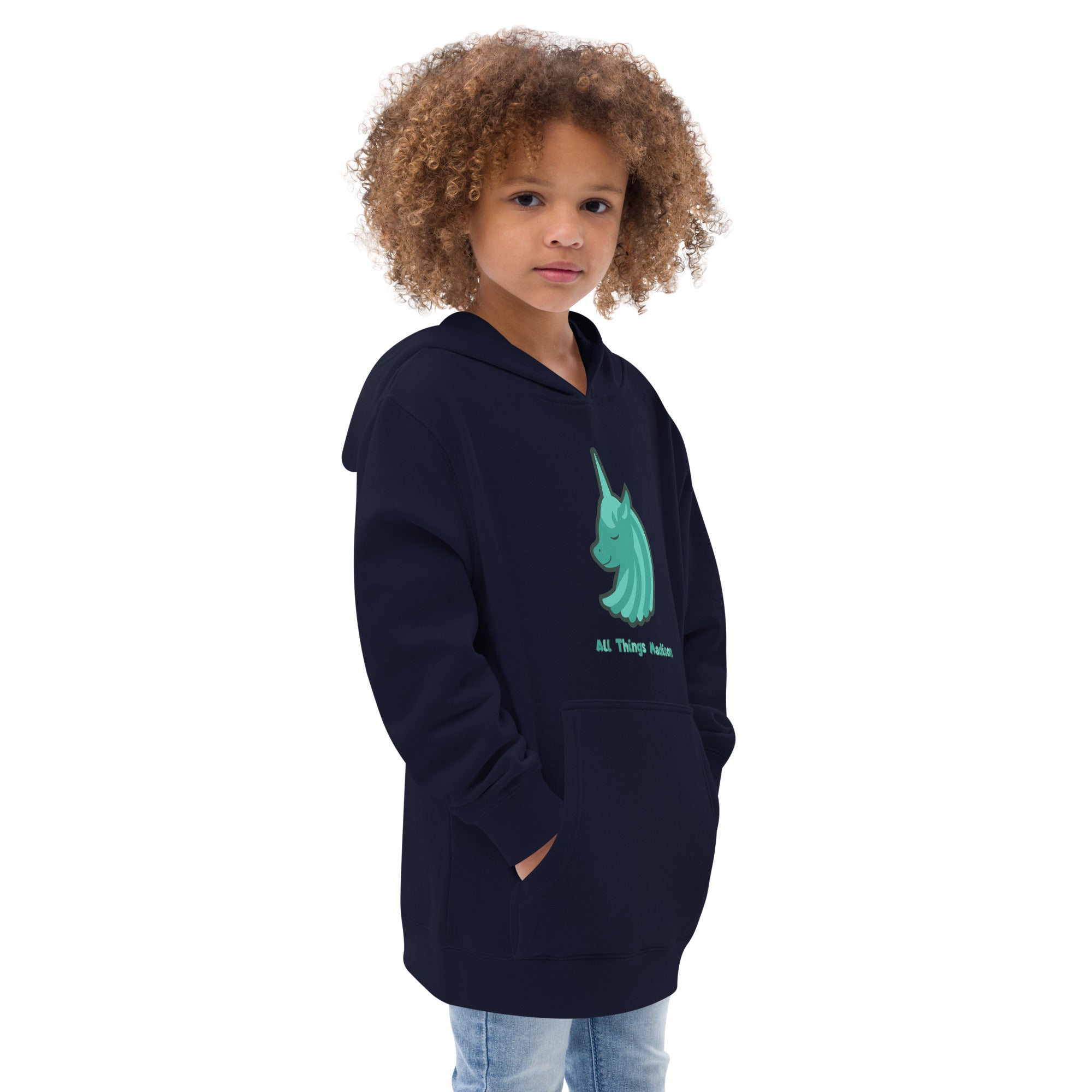 Unicorn shop fleece hoodie