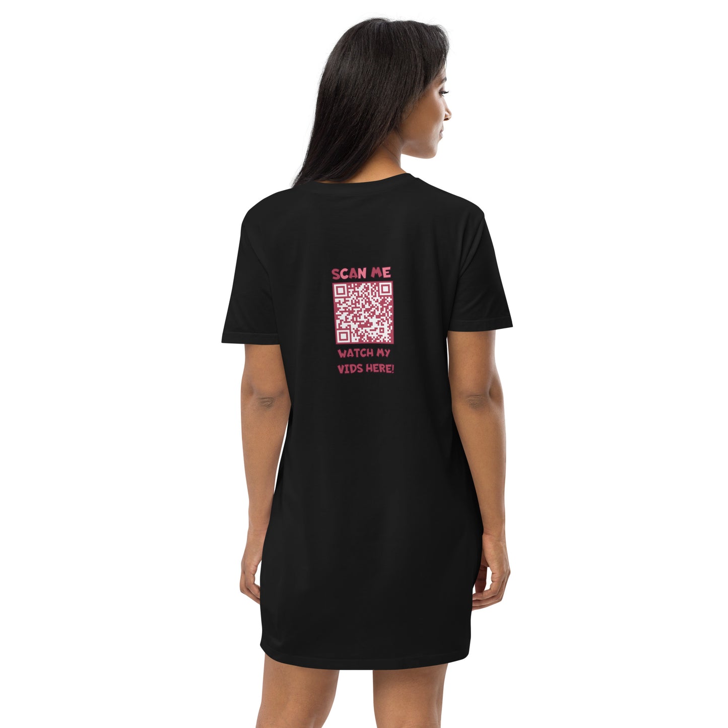 Magnificent Sheroes (back) Organic cotton t-shirt dress