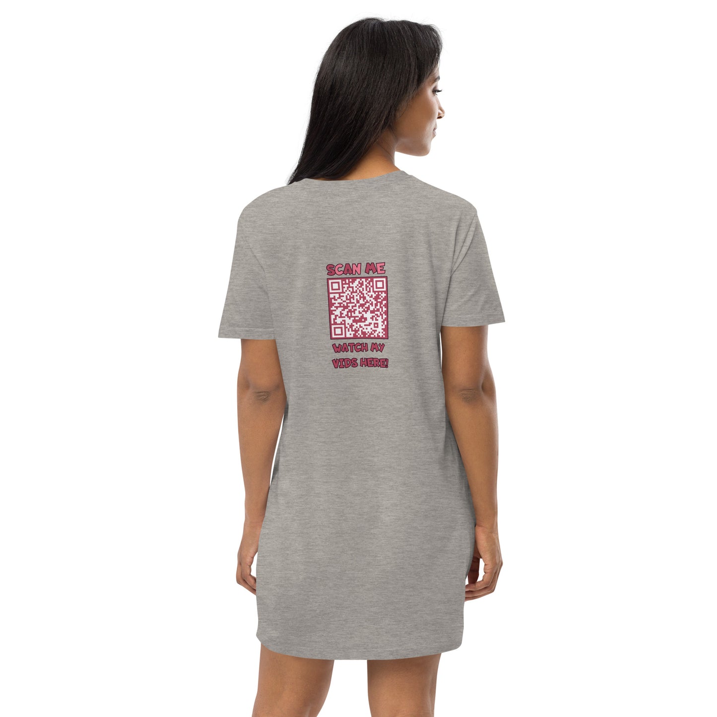 Magnificent Sheroes (back) Organic cotton t-shirt dress