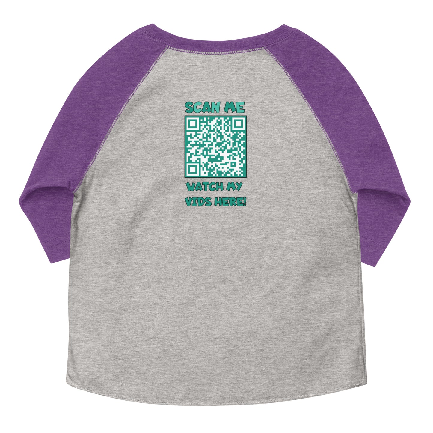 Sleepy Steve Toddler baseball shirt