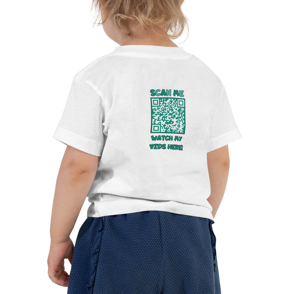 Unicorn (Green) Toddler Short Sleeve Tee