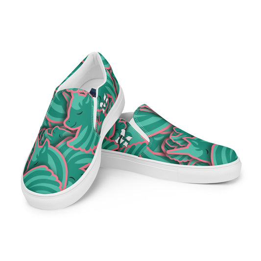 Women’s "M" slip-on canvas shoes