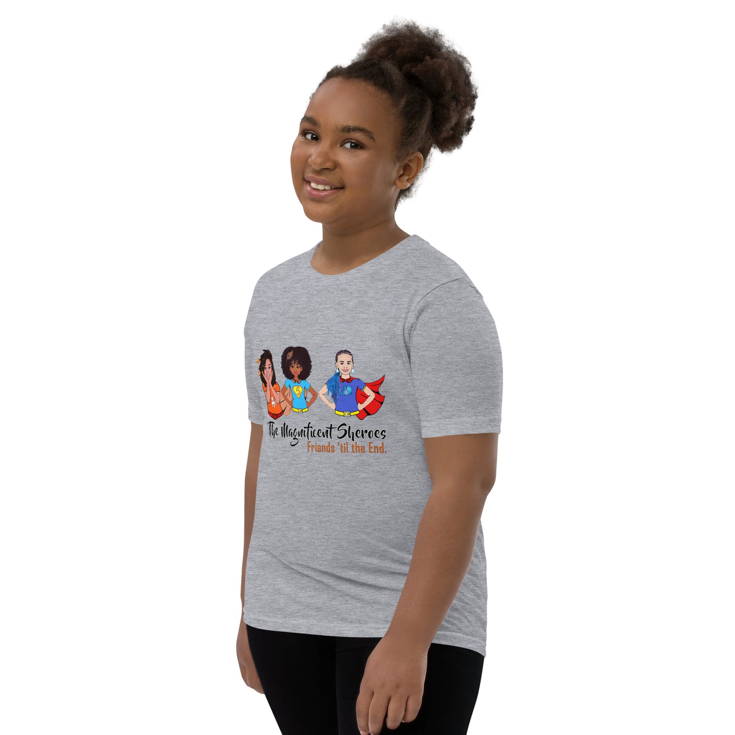 Magnificent Sheroes (capes) Short-Sleeve Unisex Youth Short Sleeve T-Shirt