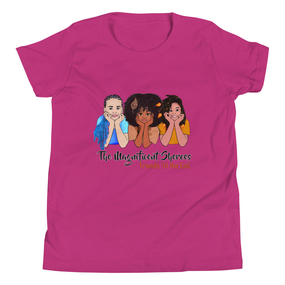 Youth Short Sleeve T-Shirt Magnificent Sheroes Short-Sleeve Unisex T-Shirt