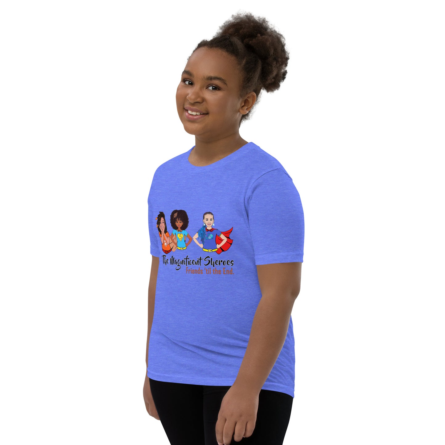 Magnificent Sheroes (capes) Short-Sleeve Unisex Youth Short Sleeve T-Shirt