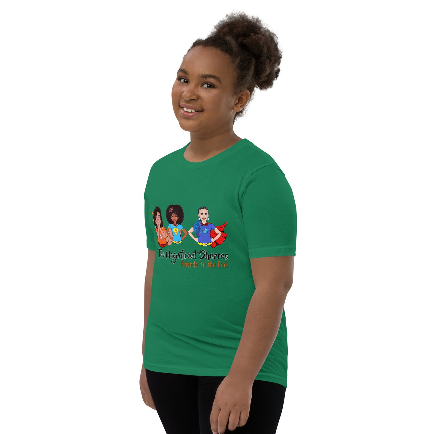 Magnificent Sheroes (capes) Short-Sleeve Unisex Youth Short Sleeve T-Shirt