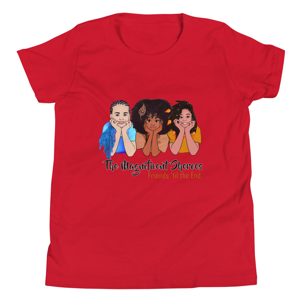 Youth Short Sleeve T-Shirt Magnificent Sheroes Short-Sleeve Unisex T-Shirt