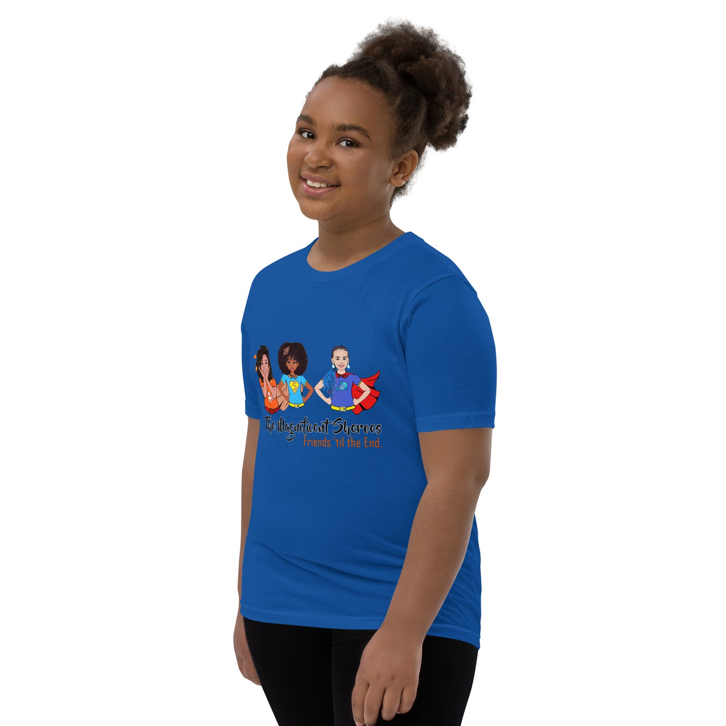 Magnificent Sheroes (capes) Short-Sleeve Unisex Youth Short Sleeve T-Shirt