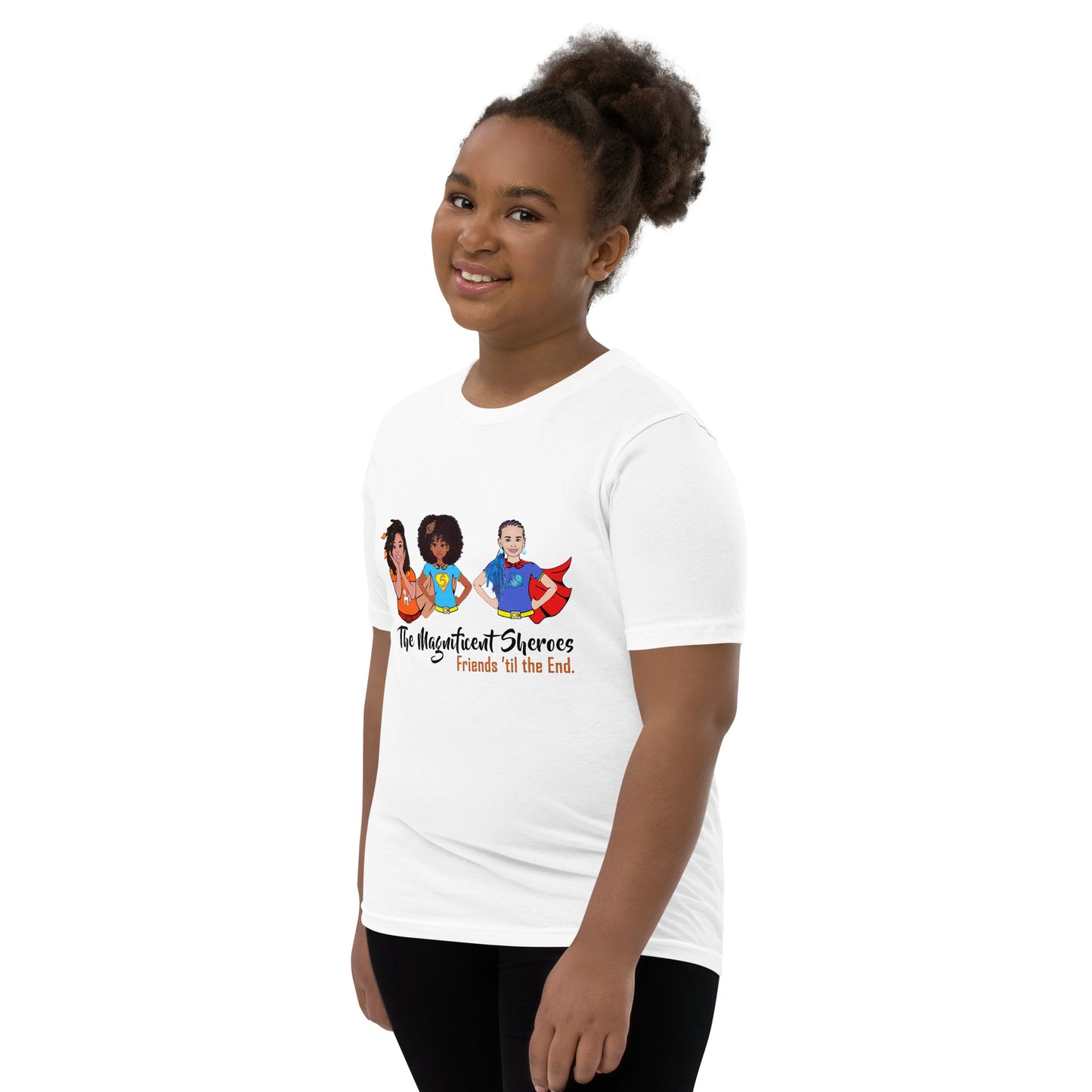 Magnificent Sheroes (capes) Short-Sleeve Unisex Youth Short Sleeve T-Shirt