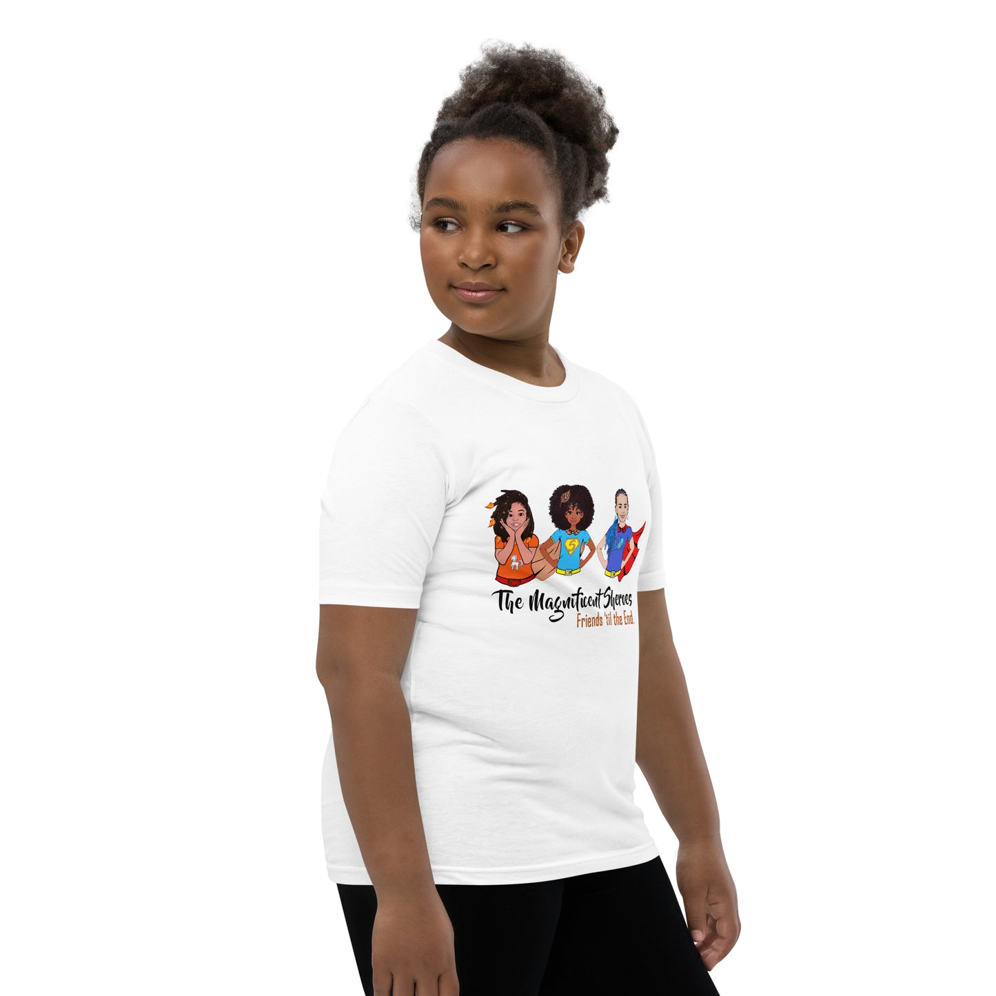 Magnificent Sheroes (capes) Short-Sleeve Unisex Youth Short Sleeve T-Shirt